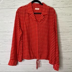 🌈 loudly & grey sack blouse